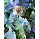 BAGUE TESSA ARGENT AMETHYSTE