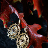 BOUCLES D'OREILLES CORSEA TOURMALINE ROSE