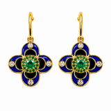 BOUCLES D'OREILLES GIULIA ONYX VERT
