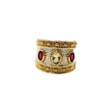 BAGUE GRANCIA CITRINE / GRENAT