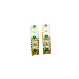 BOUCLES D'OREILLES ESSIA ONYX VERT