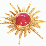 BARRETTE SOLEIL RUBIS