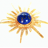 BARRETTE SOLEIL LAPIS LAZULI