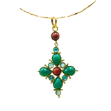 COLLIER LARA ONYX VERT