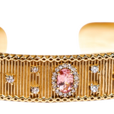 BRACELET CAMALA OR TOURMALINE ROSE