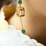 BOUCLES D'OREILLES CAGE