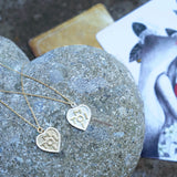 COLLIER LOVEA ARGENT