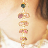 BOUCLES D'OREILLES ANZIO TOURMALINE