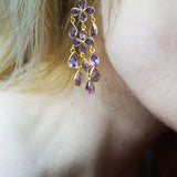 BOUCLES D'OREILLES VICTOIRE AMÉTHYSTE