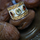 BAGUE GRANCIA CITRINE / GRENAT