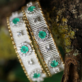 BOUCLES D'OREILLES ESSIA ONYX VERT