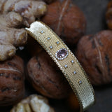 Bracelet CAMALA OR TOURMALINE ROSE