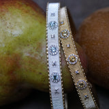 Bracelet SAO ARGENT TOPAZE BLEU ET ZIRCONS