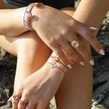 BAGUE KALLYS - QUARTZ ROSE