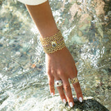 BRACELET NAXOS AMETHYSTE VERTE