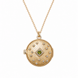 Collier Aurélia Or Péridot