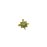 BAGUE FIDELA ZIRCON VERT