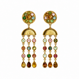 BOUCLES D’OREILLES VITTORIA TOURMALINES
