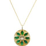 COLLIER ZOLA ONYX VERT