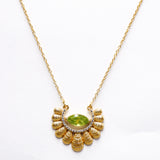 COLLIER OPHIRA PERIDOT