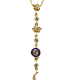 COLLIER SARA VALENTINA BLEU