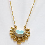 COLLIER OPHIRA AQUA BLUE