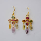 BOUCLES D'OREILLES LAURA TOURMALINES