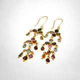 BOUCLES D'OREILLES VICTOIRE TOURMALINE