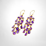 BOUCLES D'OREILLES VICTOIRE AMÉTHYSTE