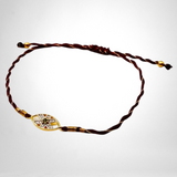 BRACELET KOMA BORDEAUX ET DIAMANTS