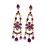 BOUCLES D'OREILLES TERAMO AMÉTHYSTE