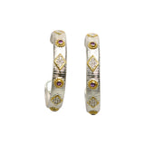 BOUCLES D'OREILLES VICTORIA ARGENT