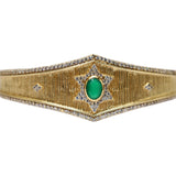 BRACELET ANTONIA OR ONYX VERT