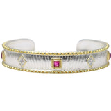 BRACELET NATACHA ARGENT RUBIS