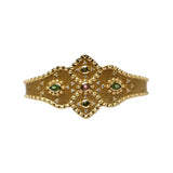 BRACELET ALTHEA OR TOURMALINES VERTE