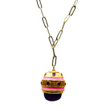 COLLIER INDIRA EMAIL ROSE AMÉTHYSTE