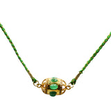 COLLIER LORIS AVENTURINE VERTE