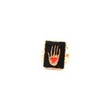 BAGUE COEUR SUR LA MAIN