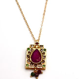 COLLIER SIENA RUBIS