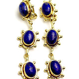 BOUCLES D'OREILLES ROME LAPIS LAZULI