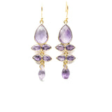 BOUCLES D'OREILLES JOSEPHINE AMETHYSTE