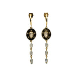 BOUCLES D'OREILLES LEILA PIERRE DE LUNE