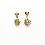 BOUCLES D'OREILLES FLORENCE IOLITE PM