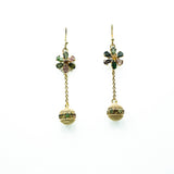 BOUCLE D'OREILLES DAKOTA TOURMALINE