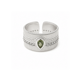 Bague Ivy Argent Péridot