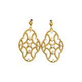 BOUCLES D'OREILLES DINA OR ET ZIRCONS
