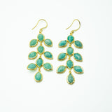 BOUCLE D'OREILLES NOA AMAZONITE