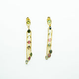 BOUCLES D'OREILLES KEYA TOURMALINES