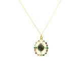 COLLIER GRETA LABRADORITE