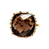BAGUE KALLYS QUARTZ FUMÉ